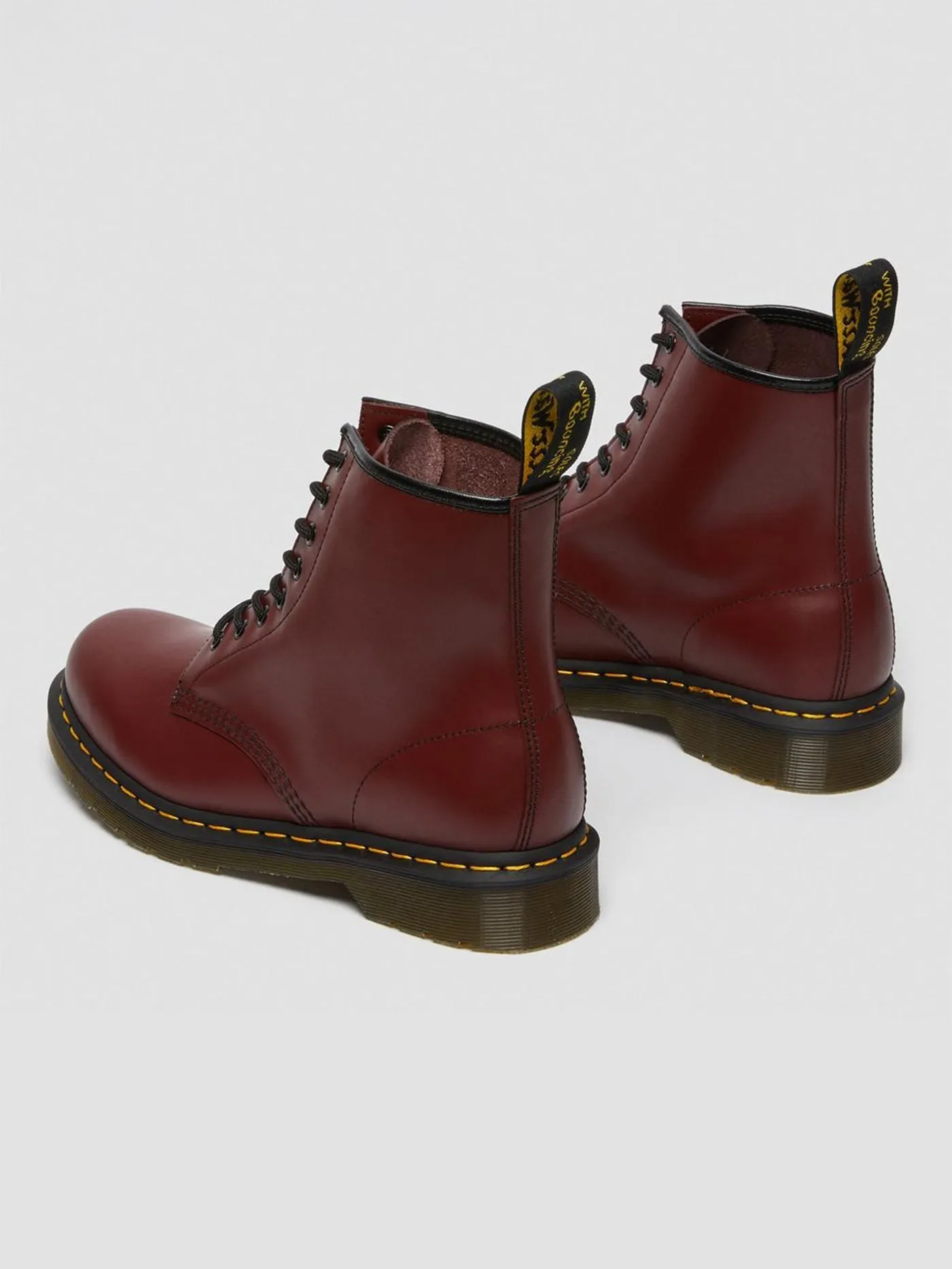 1460 Smoothe Cherry Red Boots