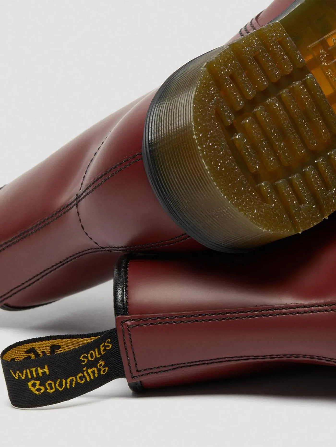 1460 Smoothe Cherry Red Boots