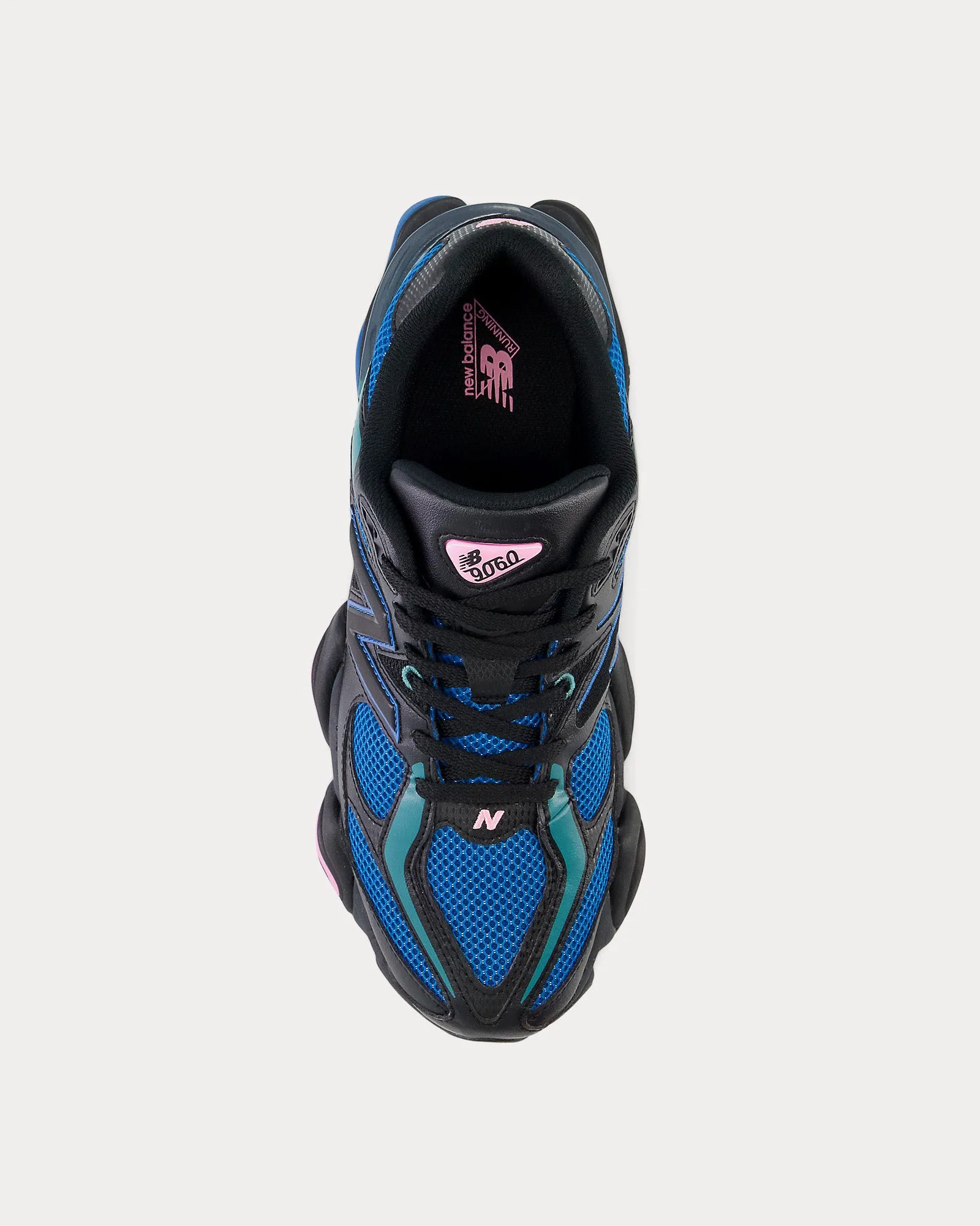 9060 Black / Blue Agate / New Spruce Low Top Sneakers