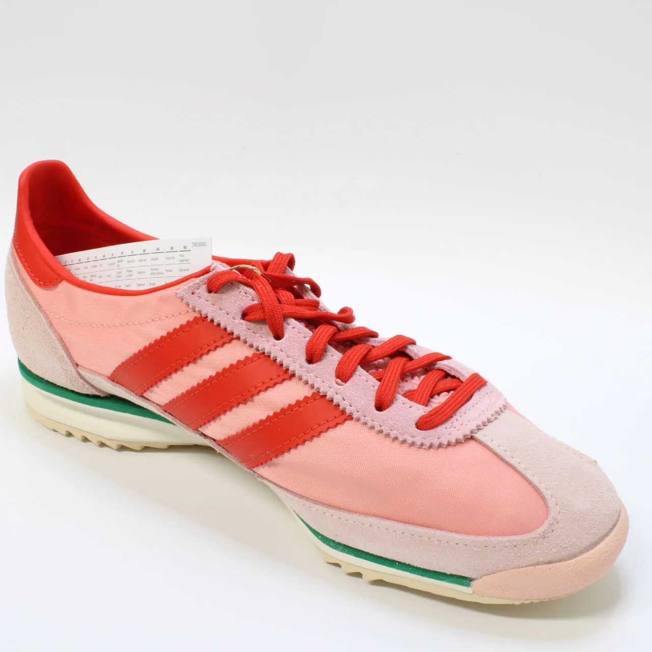 adidas Sl 72 Trainers Semi Pink Spark Red Glow Pink Uk Size 7
