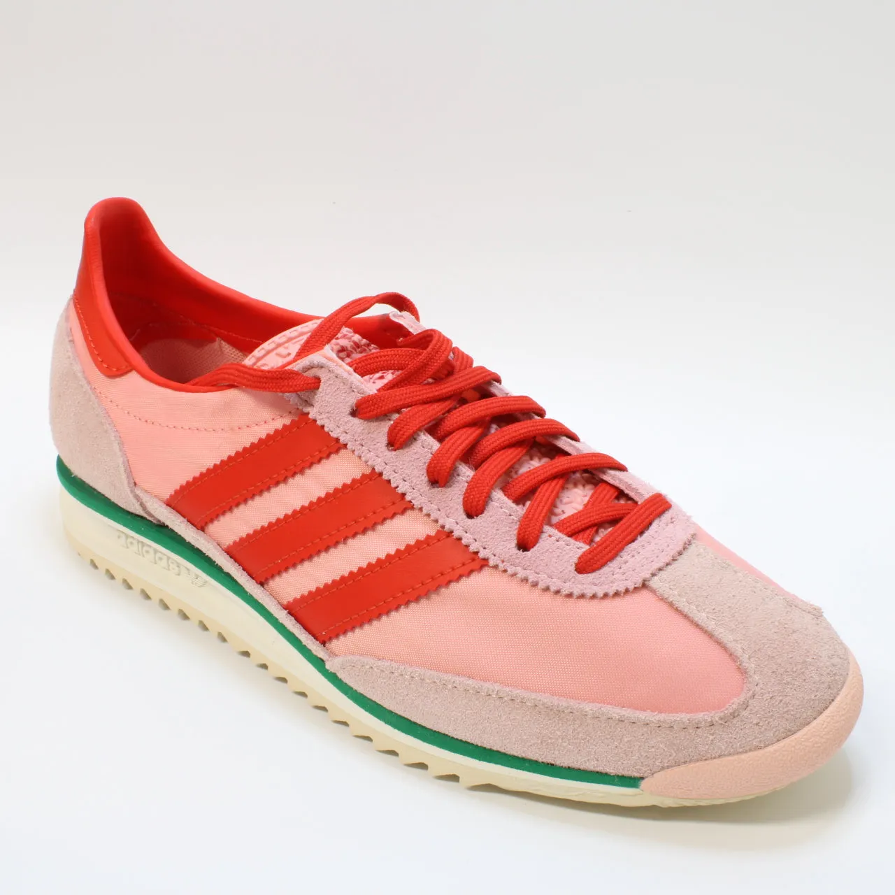 adidas Sl 72 Trainers Semi Pink Spark Red Glow Pink Uk Size 7