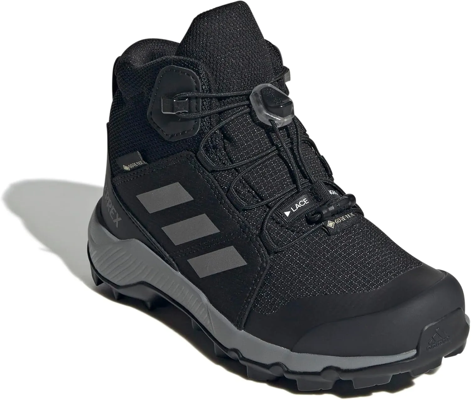 adidas Unisex Child Terrex Mid Gore-tex Hiking Shoes Kids Trainers