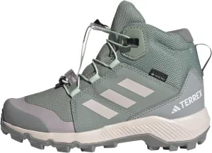 adidas Unisex Child Terrex Mid Gore-tex Hiking Shoes Kids Trainers