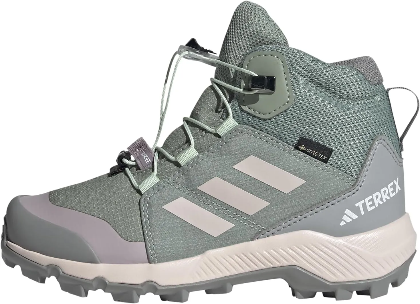 adidas Unisex Child Terrex Mid Gore-tex Hiking Shoes Kids Trainers