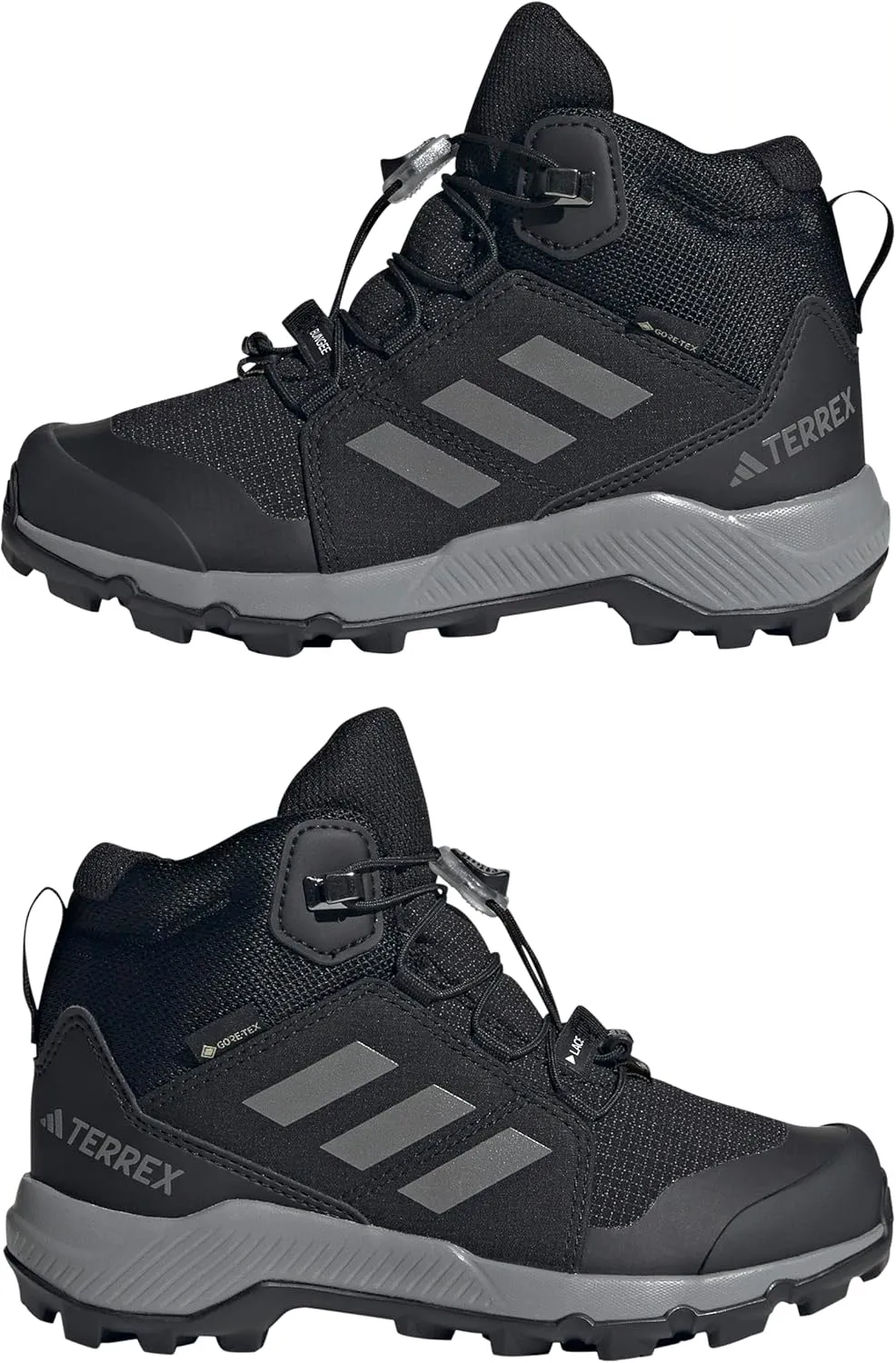 adidas Unisex Child Terrex Mid Gore-tex Hiking Shoes Kids Trainers