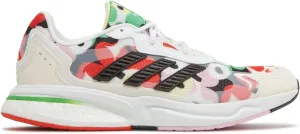 adidas Womens SN1997 x Marimekko Shoes, Cloud White/Trail Brown/Pearl Citrine