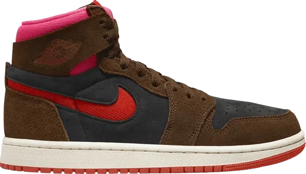 AIR JORDAN 1 HIGH ZOOM COMFORT CACAO WOW PICANTE RED