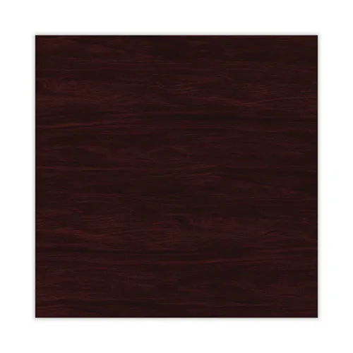 Alera Valencia Series Hutch With Doors, 4 Compartments, 58.88w X 15d X 35.38h, Mahogany