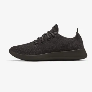 Allbirds Wool Runners - Natural Black (Black Sole)