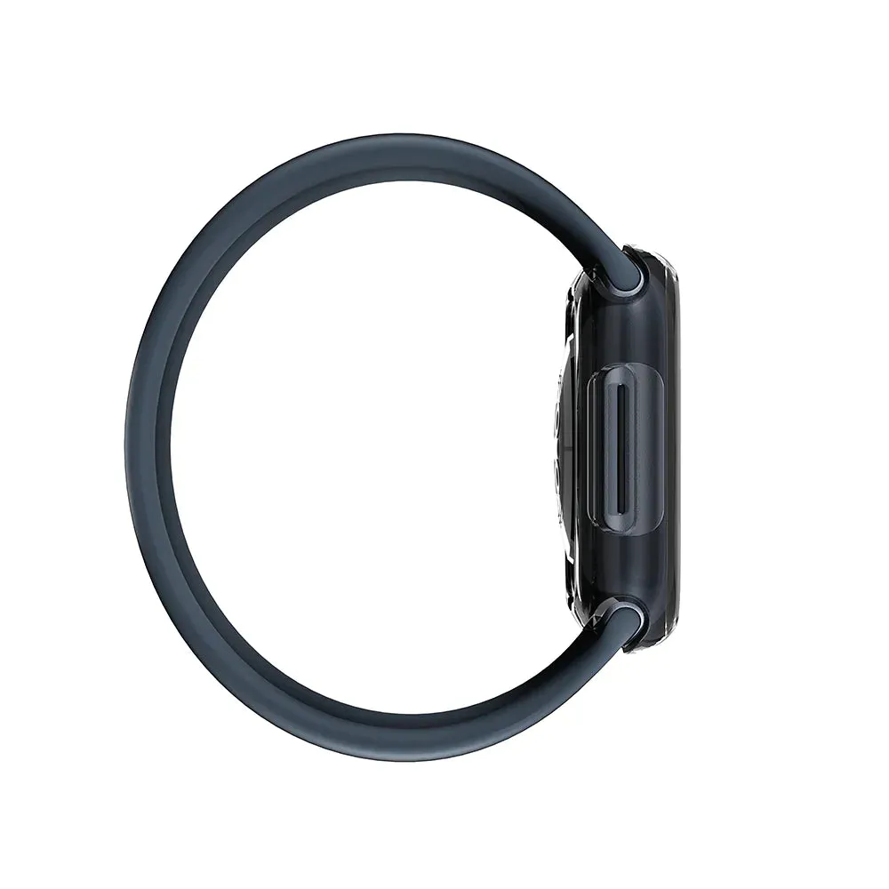 AmazingThing Quartz Pro Case for Apple Watch 45mm - Black