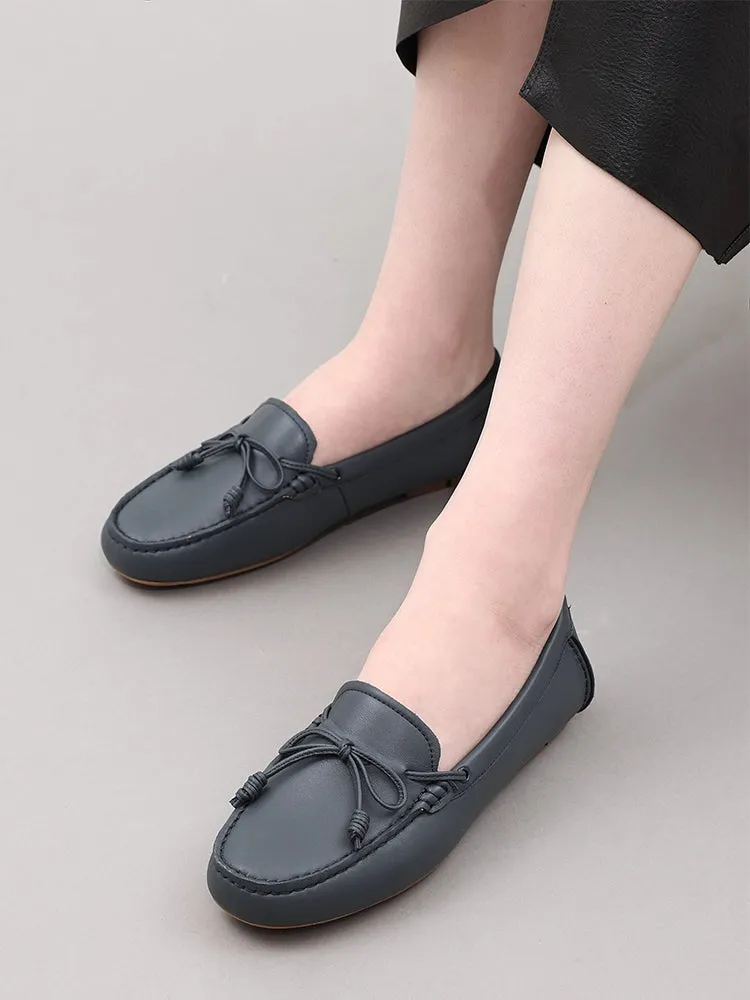 Aria Bow Knot Moccasins