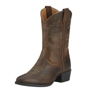 Ariat Kids Hrtg Western Dst Brn 08