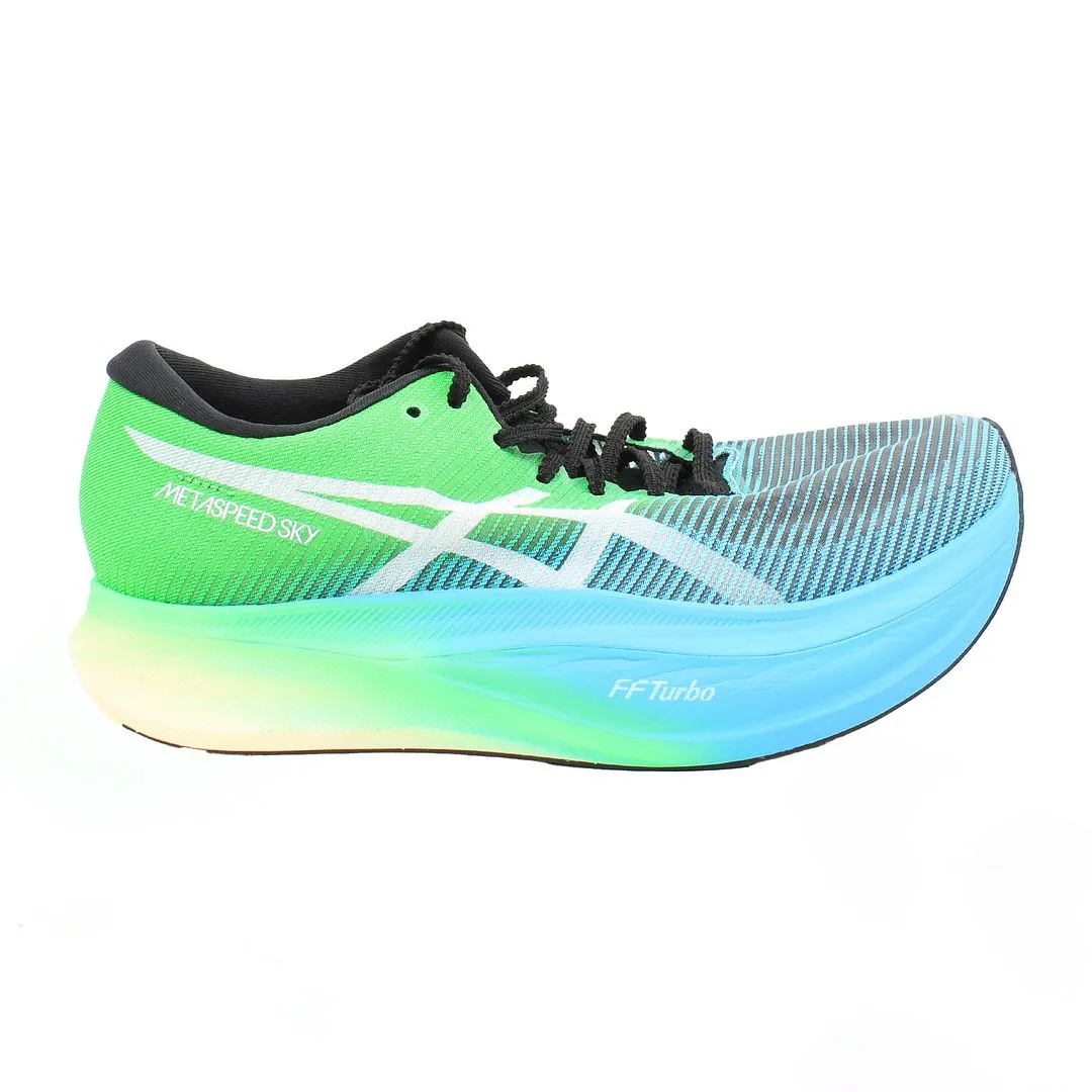 Asics Metaspeed Sky  Mens Blue/Green Running Trainers NO BOX