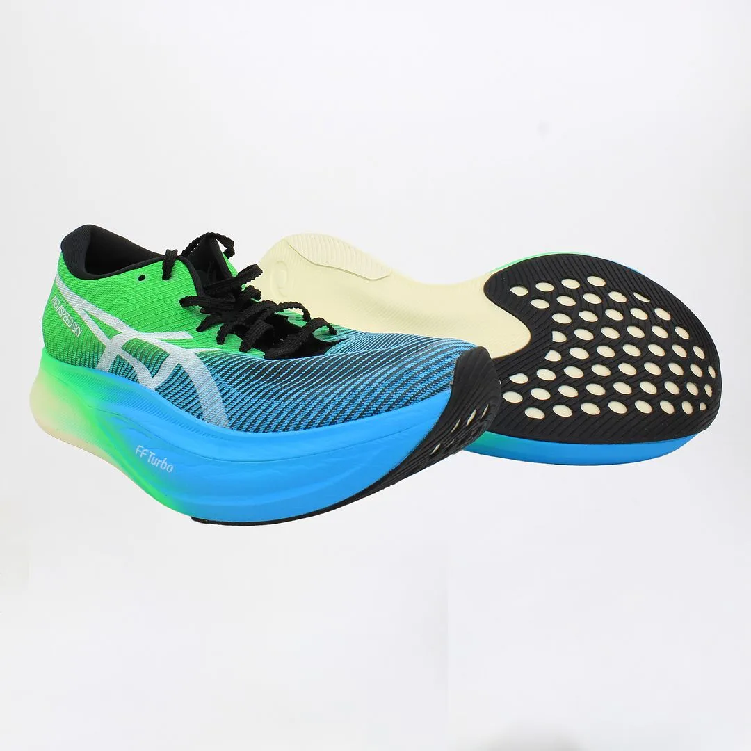 Asics Metaspeed Sky  Mens Blue/Green Running Trainers NO BOX