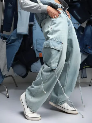 Baggy Utility Denim Jeans