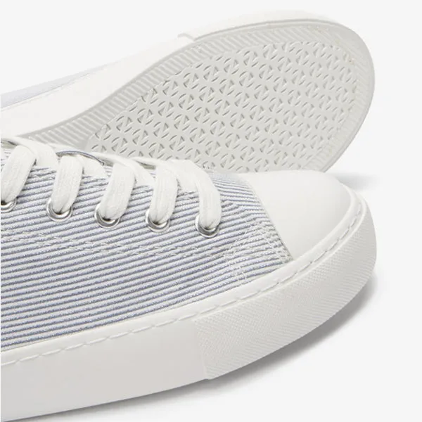 Baseball Canvas Lace-Up Trainers