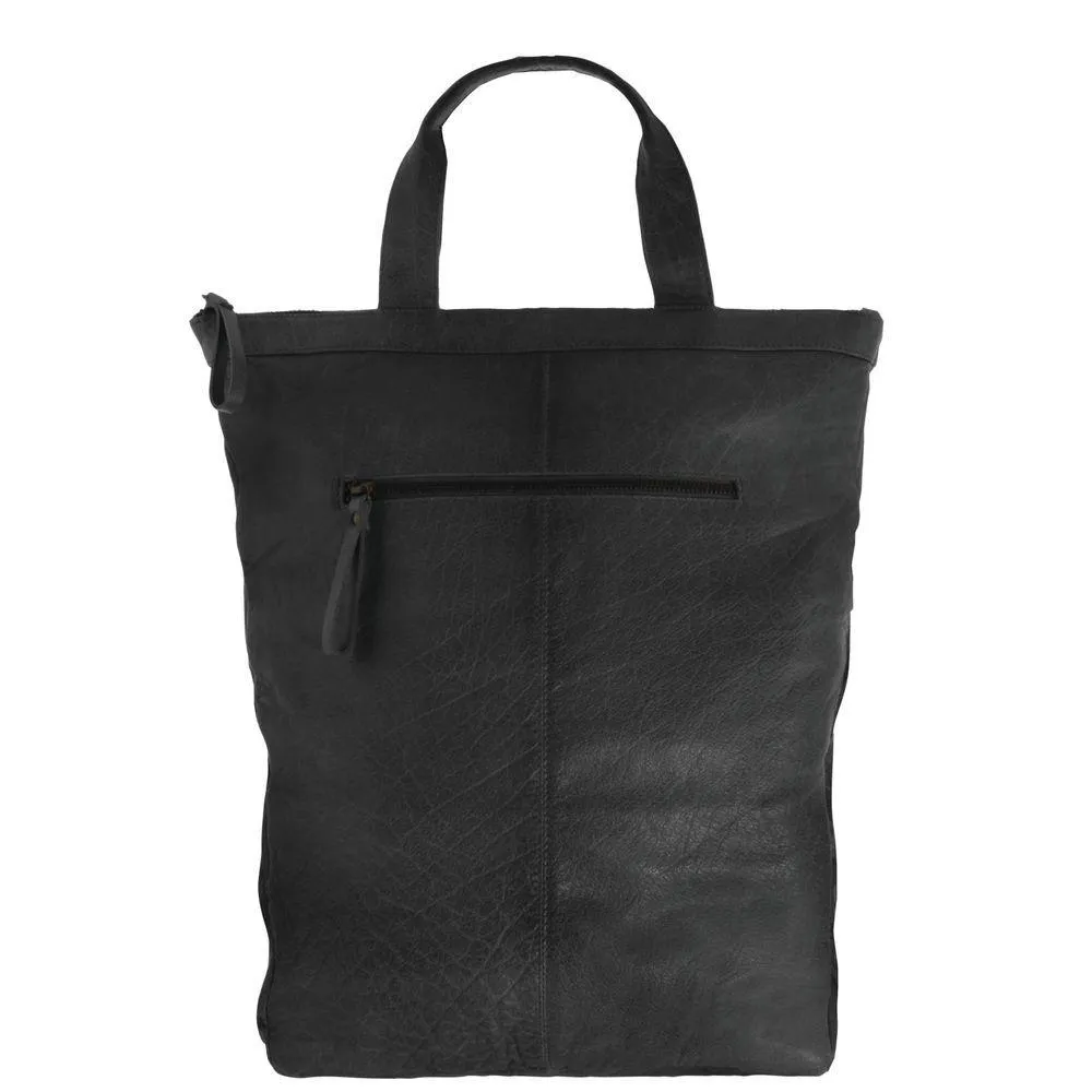 Belmont Sleek Leather Backpack