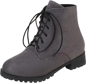 Black Booties for Women Ankle Womens Shoes Booties Comfortable Boots for Men Ankle Bootie for Women with Heel Round Toe Flat Heel Chunky Low Heel Classic Pointed Toe