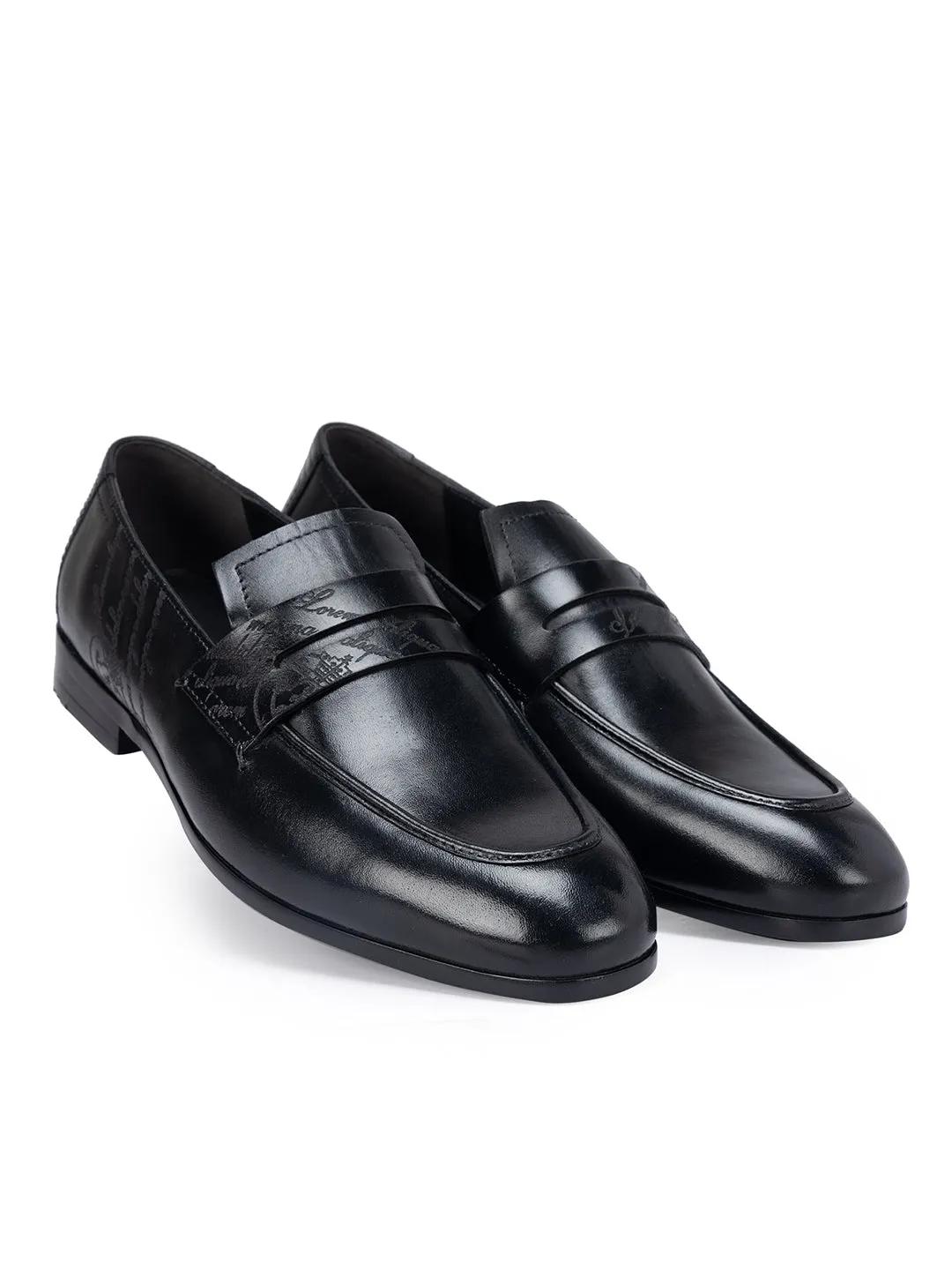 Black Signato Loafers