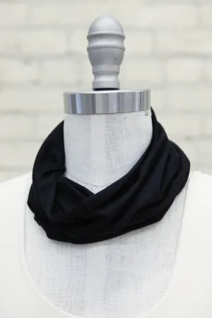 Black Sleek Neck Warmer