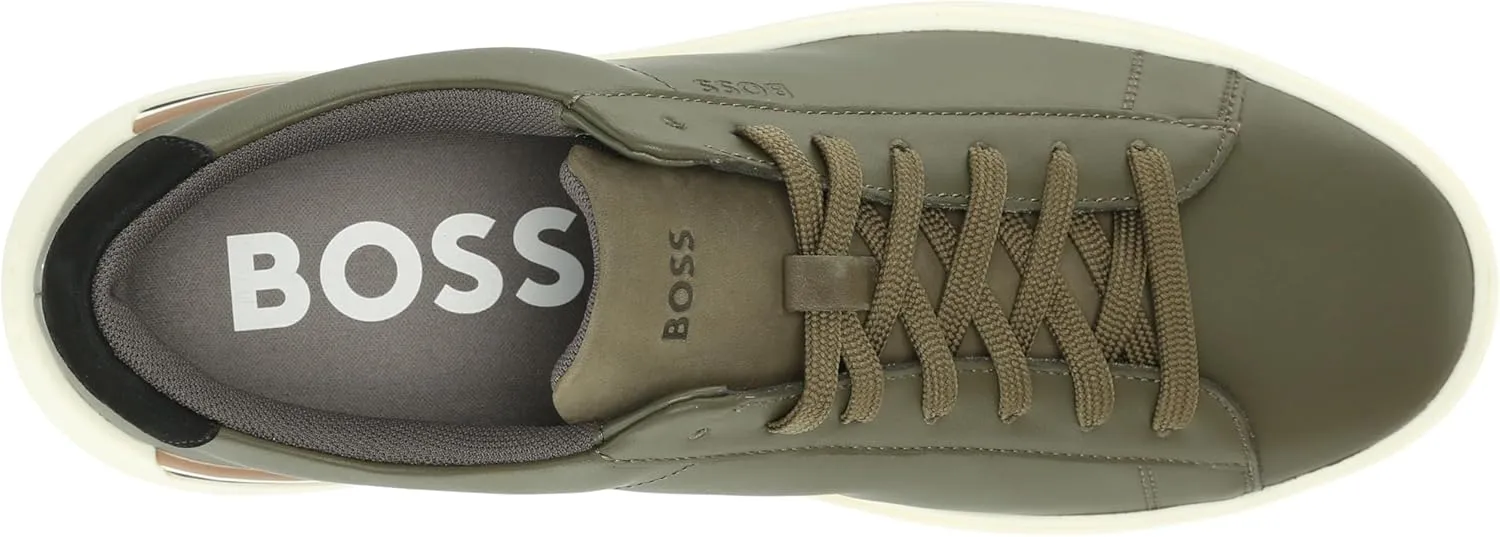 BOSS Men's Clint Smooth Leather Low Top Sneakers