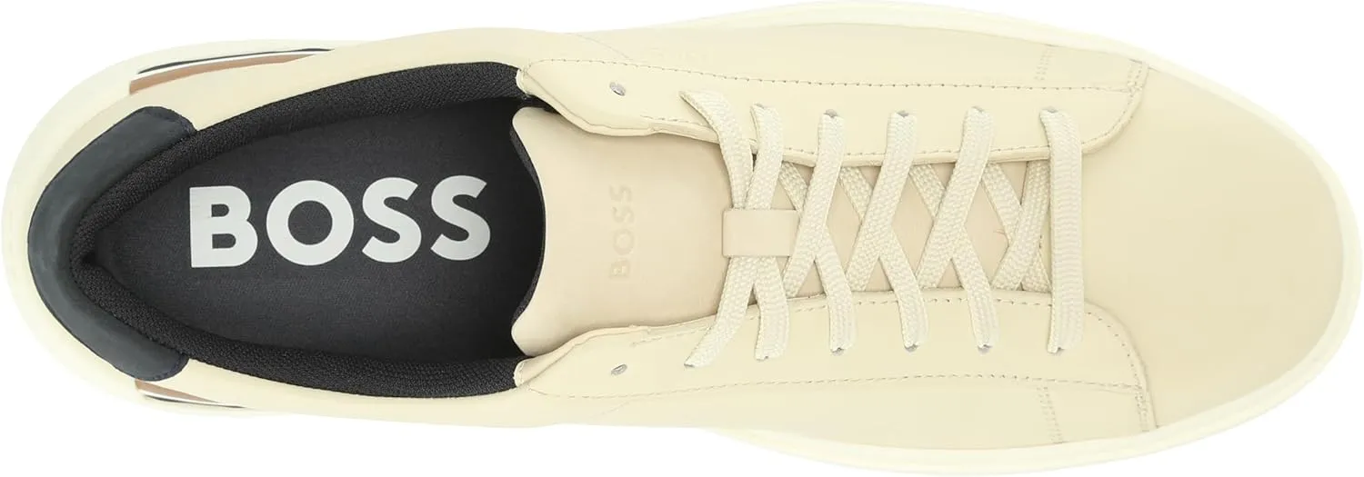 BOSS Men's Clint Smooth Leather Low Top Sneakers