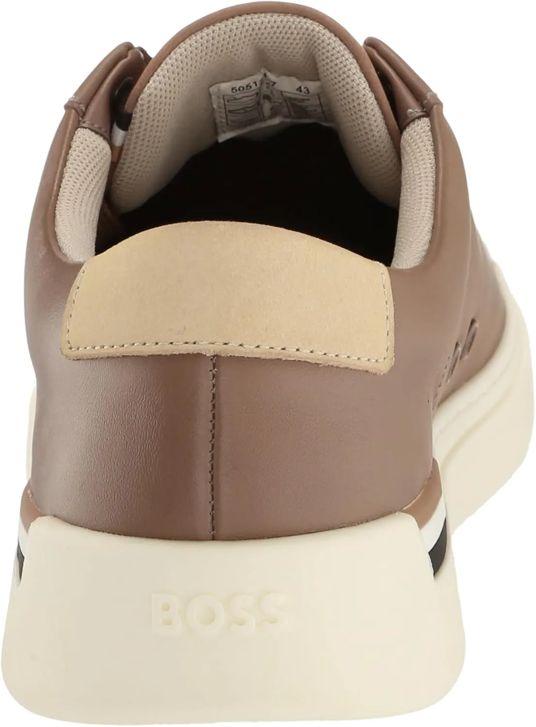 BOSS Men's Clint Smooth Leather Low Top Sneakers