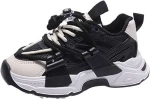 Boys Girls Mesh Slip On Lightweight Running Sneakers Non Slip Kids Tennis Shoes Toddler Walking Sports Shoes