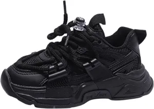 Boys Girls Mesh Slip On Lightweight Running Sneakers Non Slip Kids Tennis Shoes Toddler Walking Sports Shoes