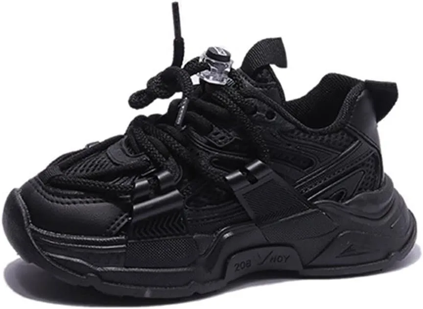 Boys Girls Mesh Slip On Lightweight Running Sneakers Non Slip Kids Tennis Shoes Toddler Walking Sports Shoes