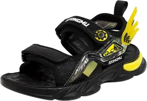 Boys Girls Sandals Open-toe Adjustable Straps Summer Outdoor Sport Sandals Kids Athletic Water Shoes Girls Dress Sandals