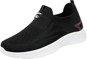 Breathable Mesh Men's Slip on Shoes Lightweight Comfortable Sole Sneakers for Athletic Training, Jogging & Casual Outdoor Activities Summer Spring Daily Work Fashionalbe Footwear Men