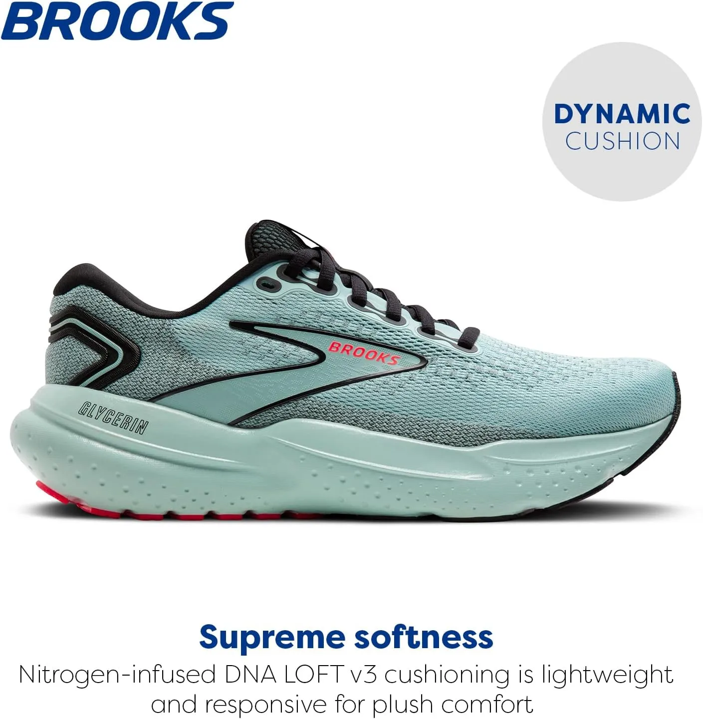 Brooks Womens Glycerin 21 Neutral Running Shoe