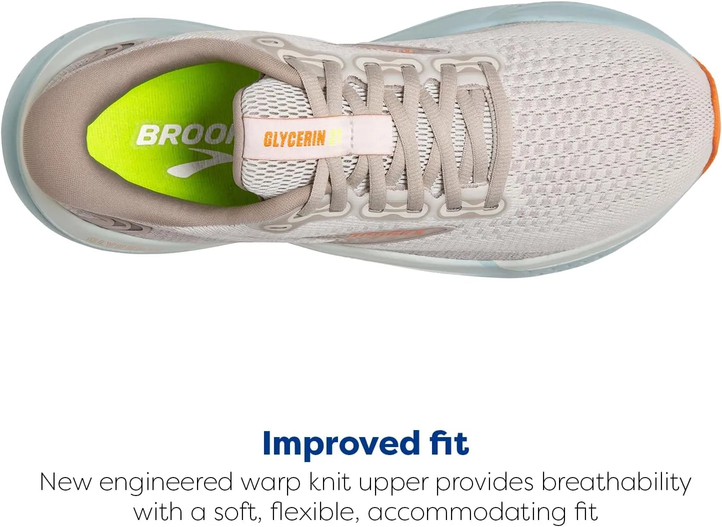 Brooks Womens Glycerin 21 Neutral Running Shoe