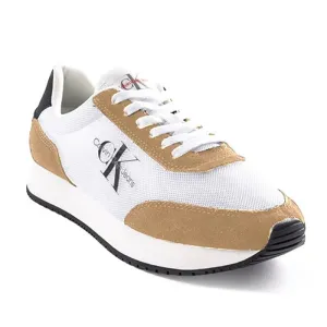 CALVIN KLEIN RETRO RUNNER LACE UP SNEAKER CKM33