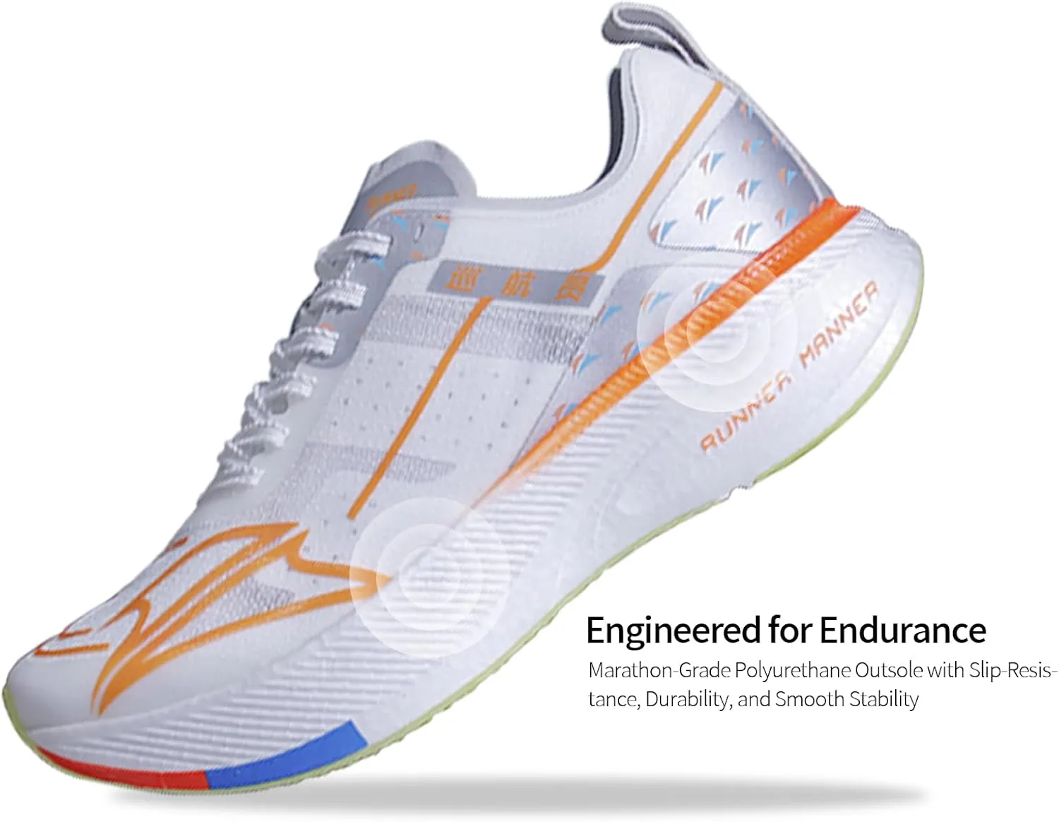 Carbon Plate Running Shoes for Women  Cushioned, Lightweight, Breathable, Non-Slip Road Sneakers