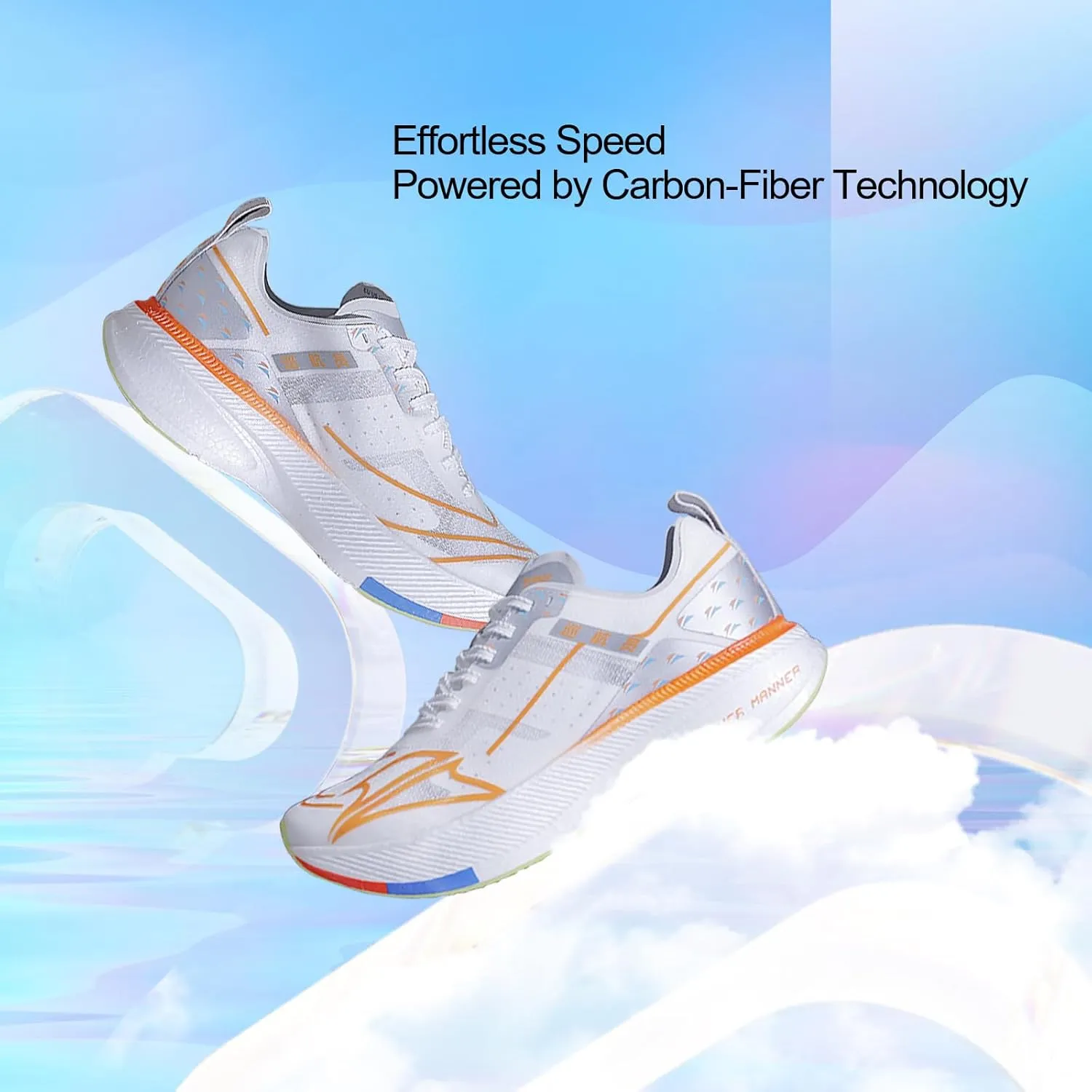 Carbon Plate Running Shoes for Women  Cushioned, Lightweight, Breathable, Non-Slip Road Sneakers