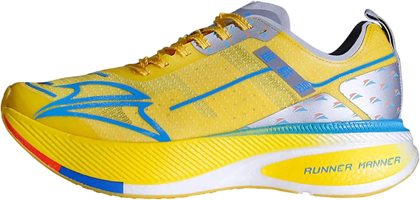 Carbon Plate Running Shoes for Women  Cushioned, Lightweight, Breathable, Non-Slip Road Sneakers