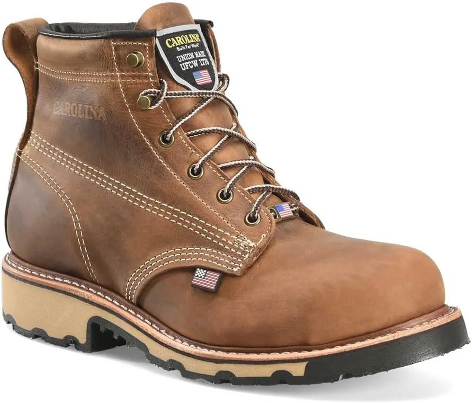 Carolina FERRIC USA 6" SOFT TOE WORK BOOT