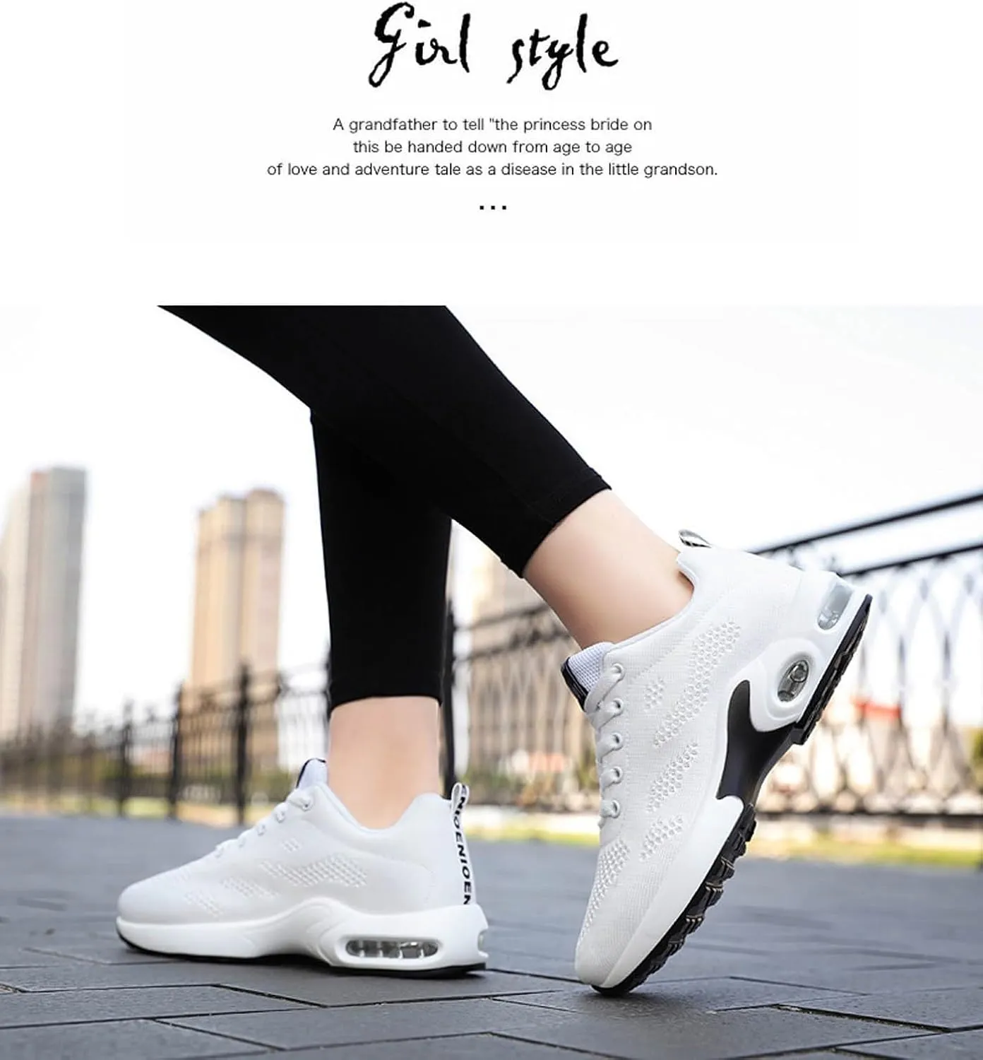 Cathalem Orthopedic Sneakers for Women Air Cushion Running Shoes Lightweight Tennis Walking Shoes Mesh Breathable Sneakers
