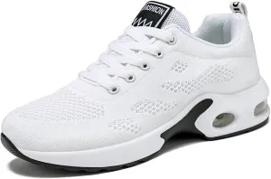 Cathalem Orthopedic Sneakers for Women Air Cushion Running Shoes Lightweight Tennis Walking Shoes Mesh Breathable Sneakers