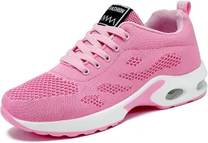 Cathalem Orthopedic Sneakers for Women Air Cushion Running Shoes Lightweight Tennis Walking Shoes Mesh Breathable Sneakers