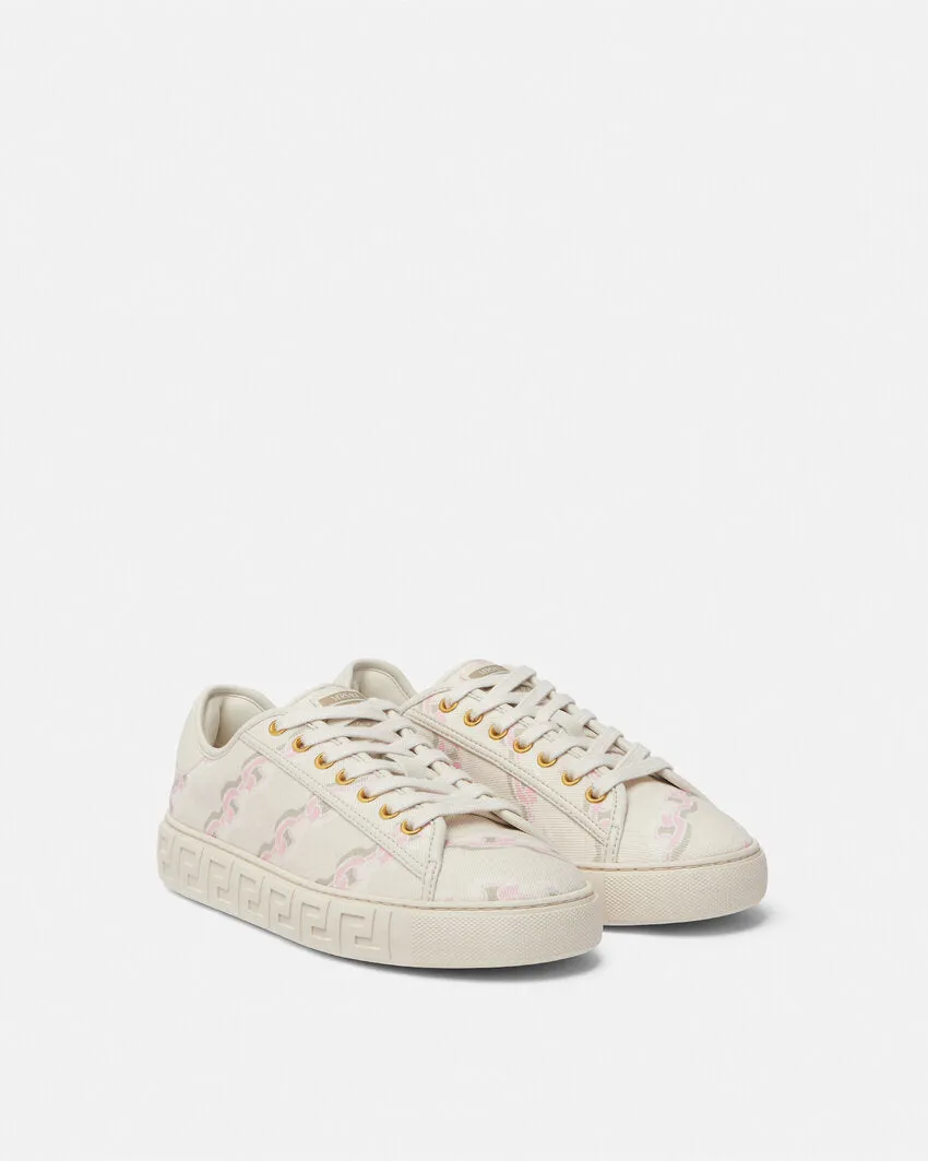 Chain Stripes Greca Trainers