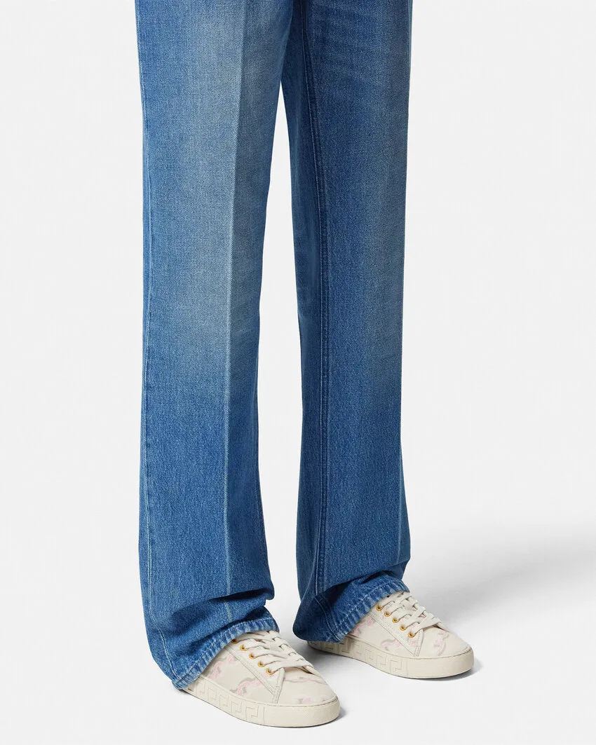 Chain Stripes Greca Trainers