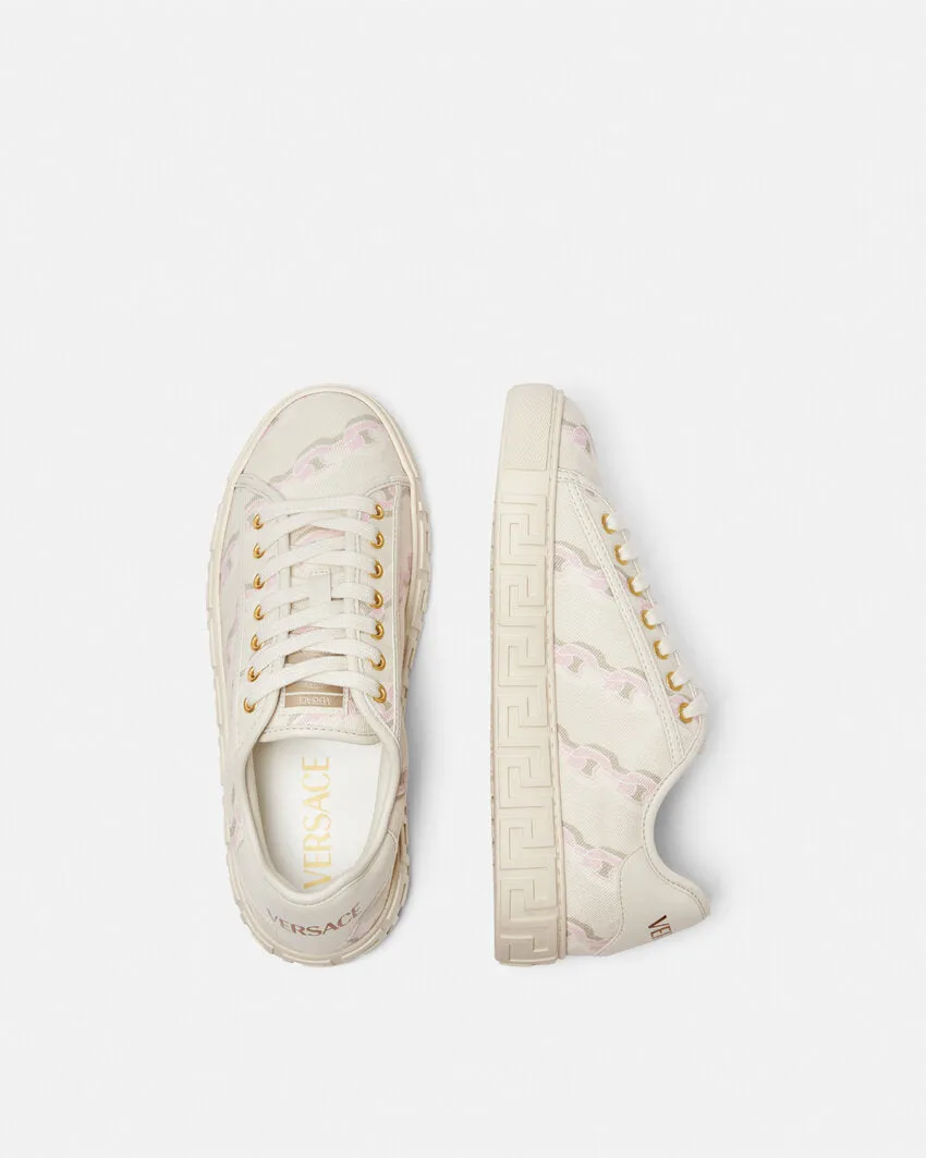 Chain Stripes Greca Trainers