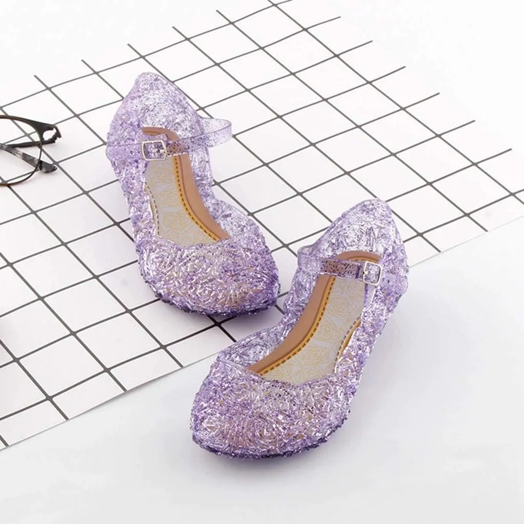 Cosplay Sandals Princess Party Girls Wedge Kids Toddler Single Infant Baby Shoes Baby Shoes Rain Boots for Toddler Girls