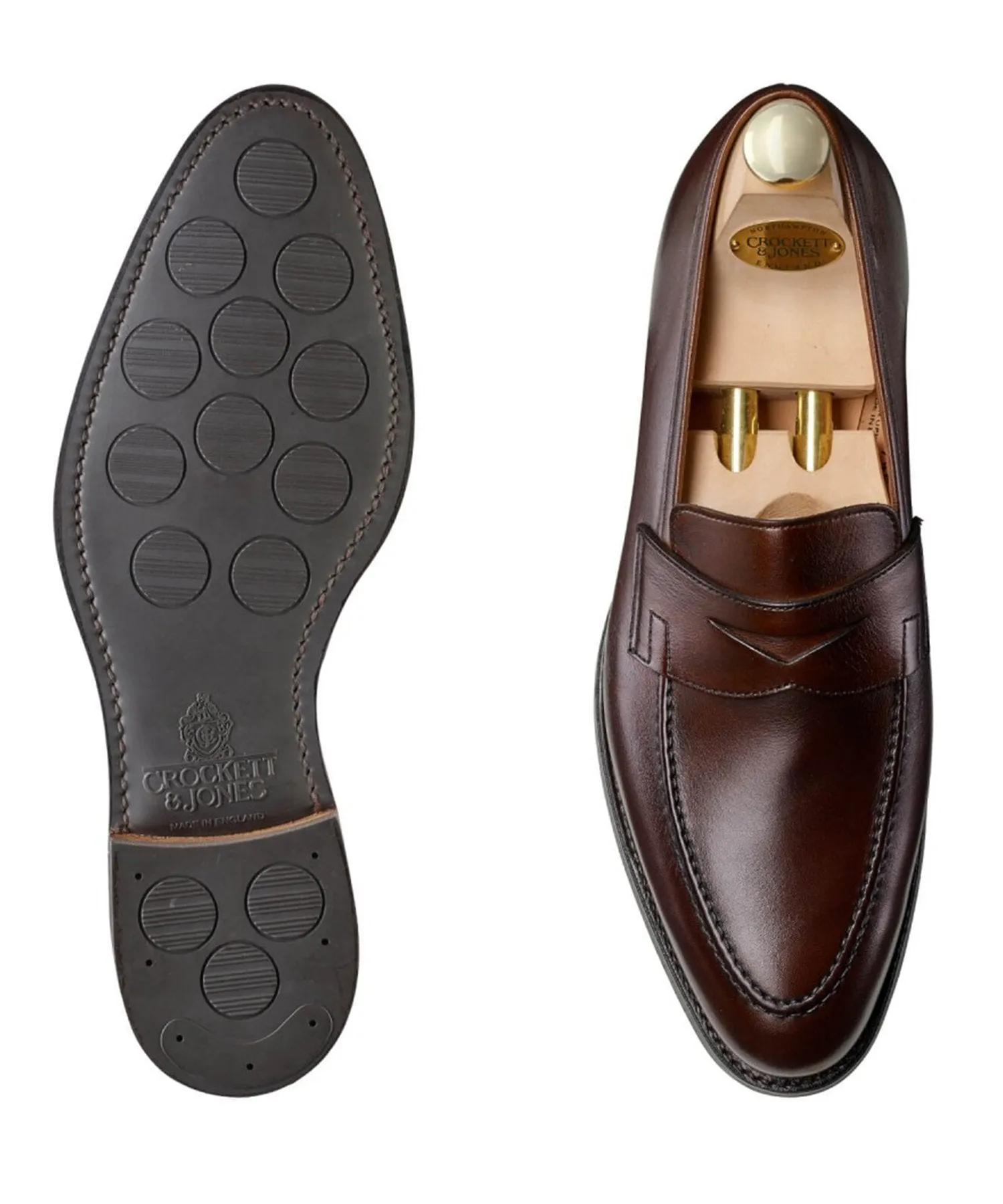 Crockett and Jones Sydney City Sole In Brown