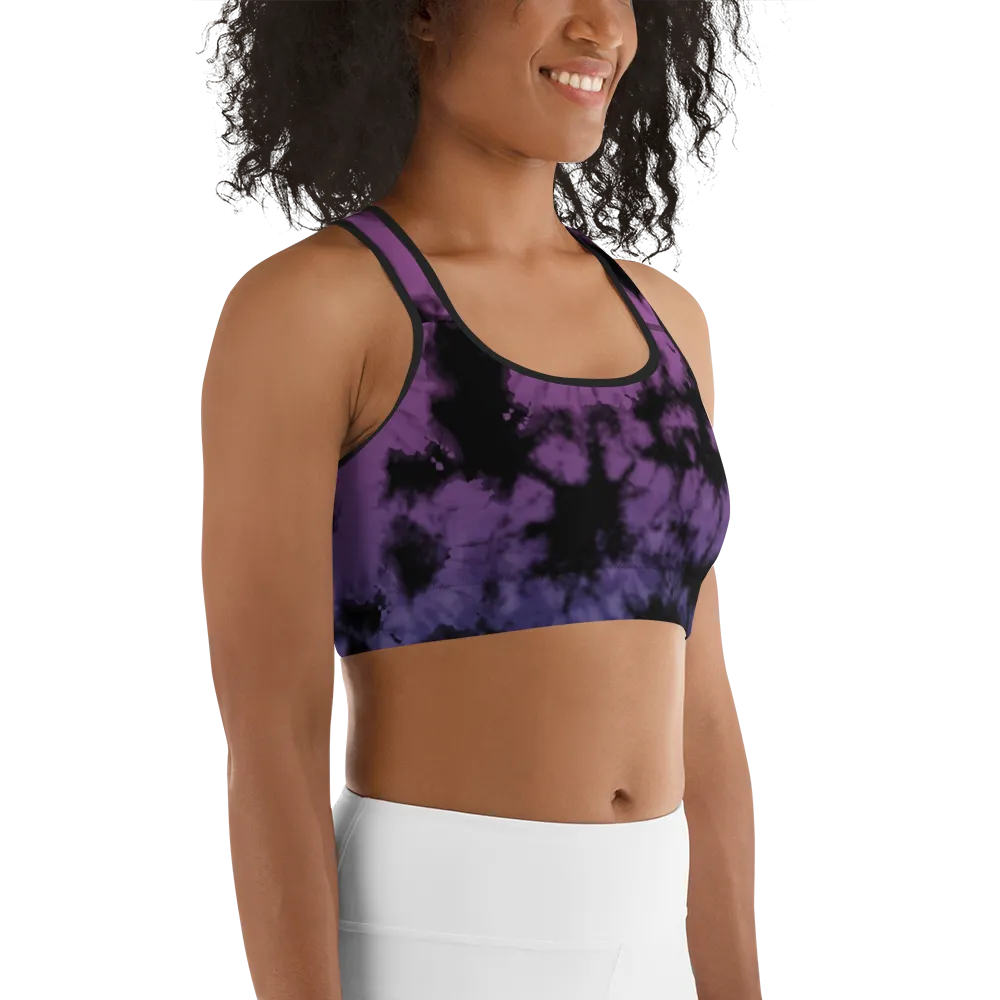 CRXWN | Drip or Dye Max 720 Bubble Pack HER Collection Acid Wash Tye Dye Sports Bra