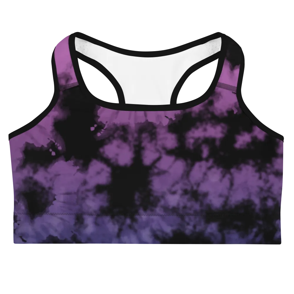 CRXWN | Drip or Dye Max 720 Bubble Pack HER Collection Acid Wash Tye Dye Sports Bra