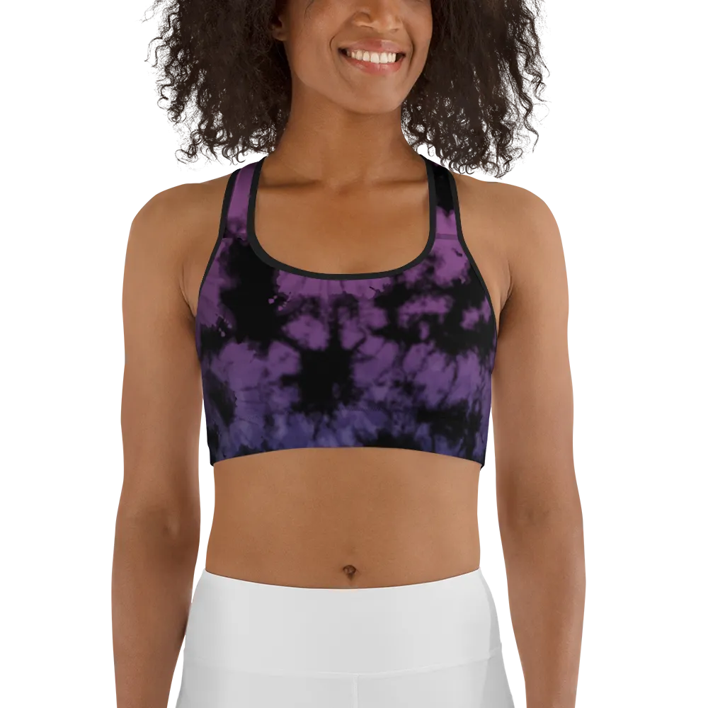 CRXWN | Drip or Dye Max 720 Bubble Pack HER Collection Acid Wash Tye Dye Sports Bra
